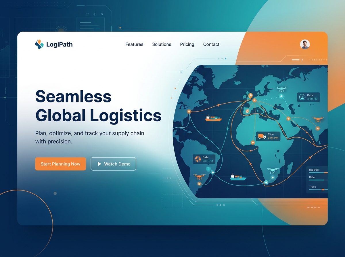 Build Your Powerful Logistics Planner Website website preview