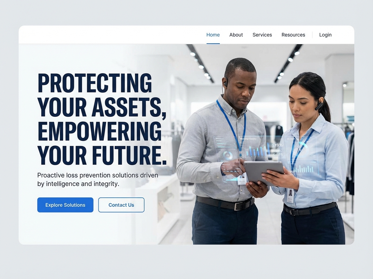 Build a Professional Loss Prevention Officer Website website preview