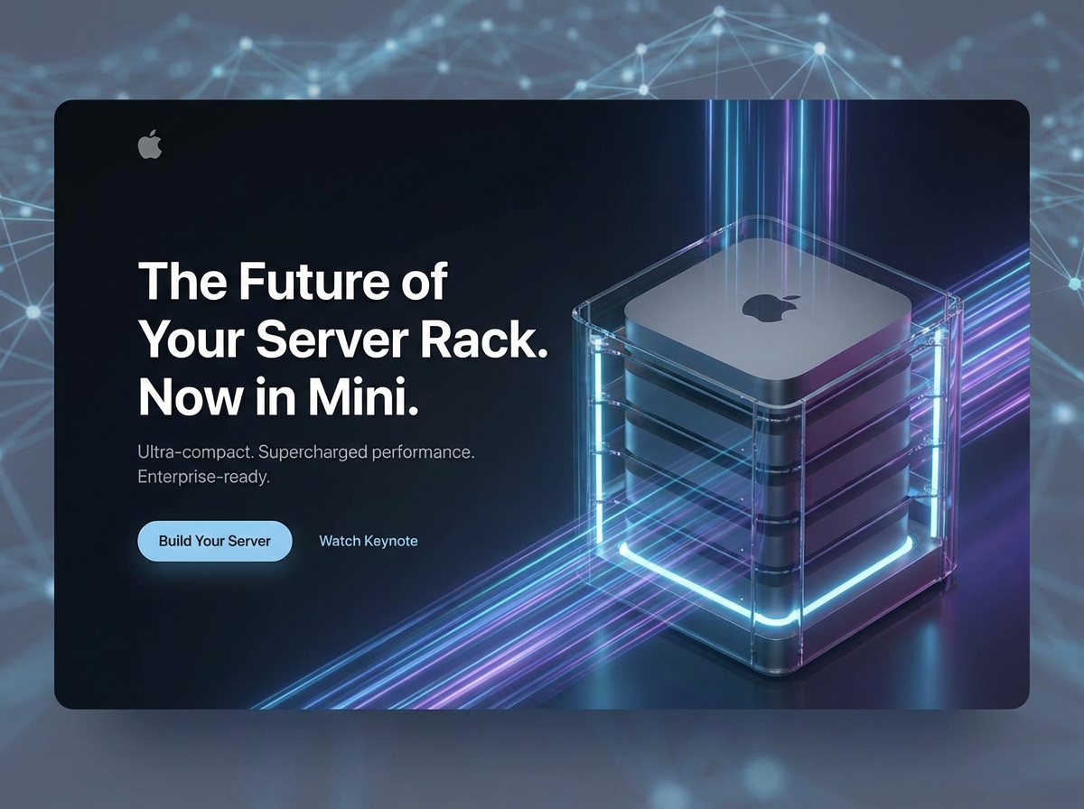 Build a Powerful Mac Mini Server Website website preview
