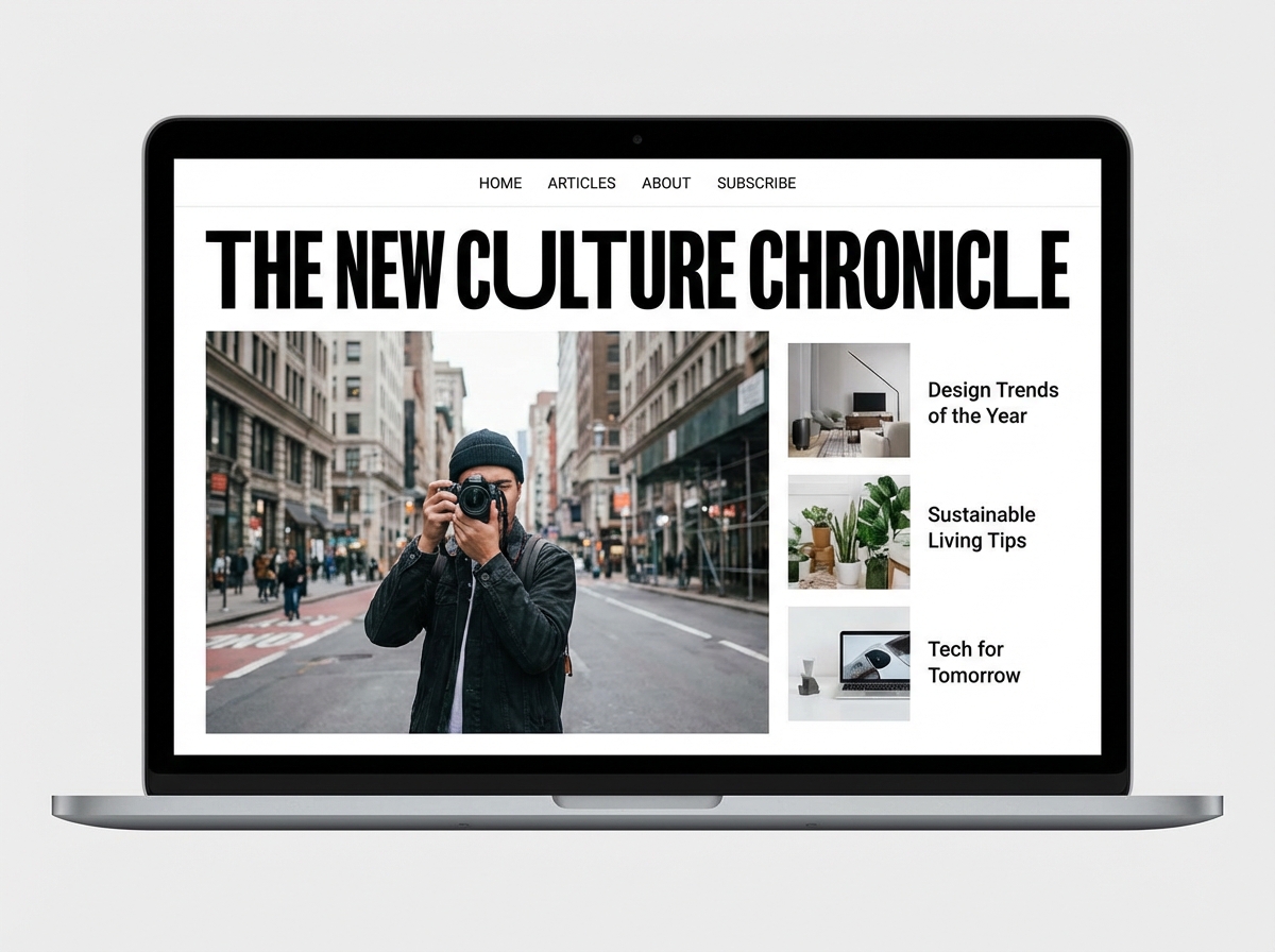 Launch Your Stunning Online <span class='gradient-text'>Magazine Blog</span> Today website preview