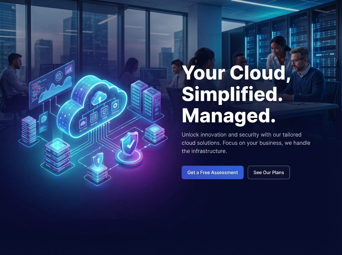 Launch Superior Websites with Our Managed Cloud Services website preview