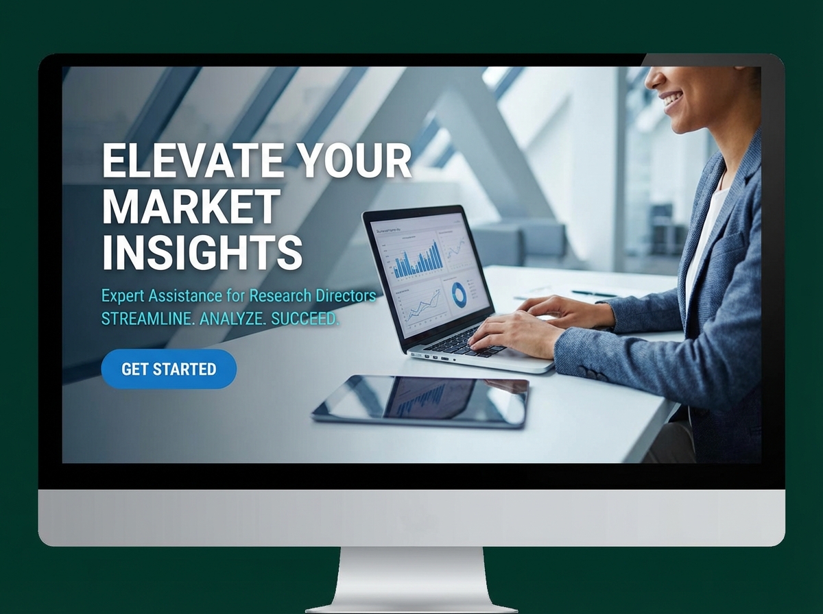 Build Your Professional Market Research Director Assistant Portfolio Today website preview