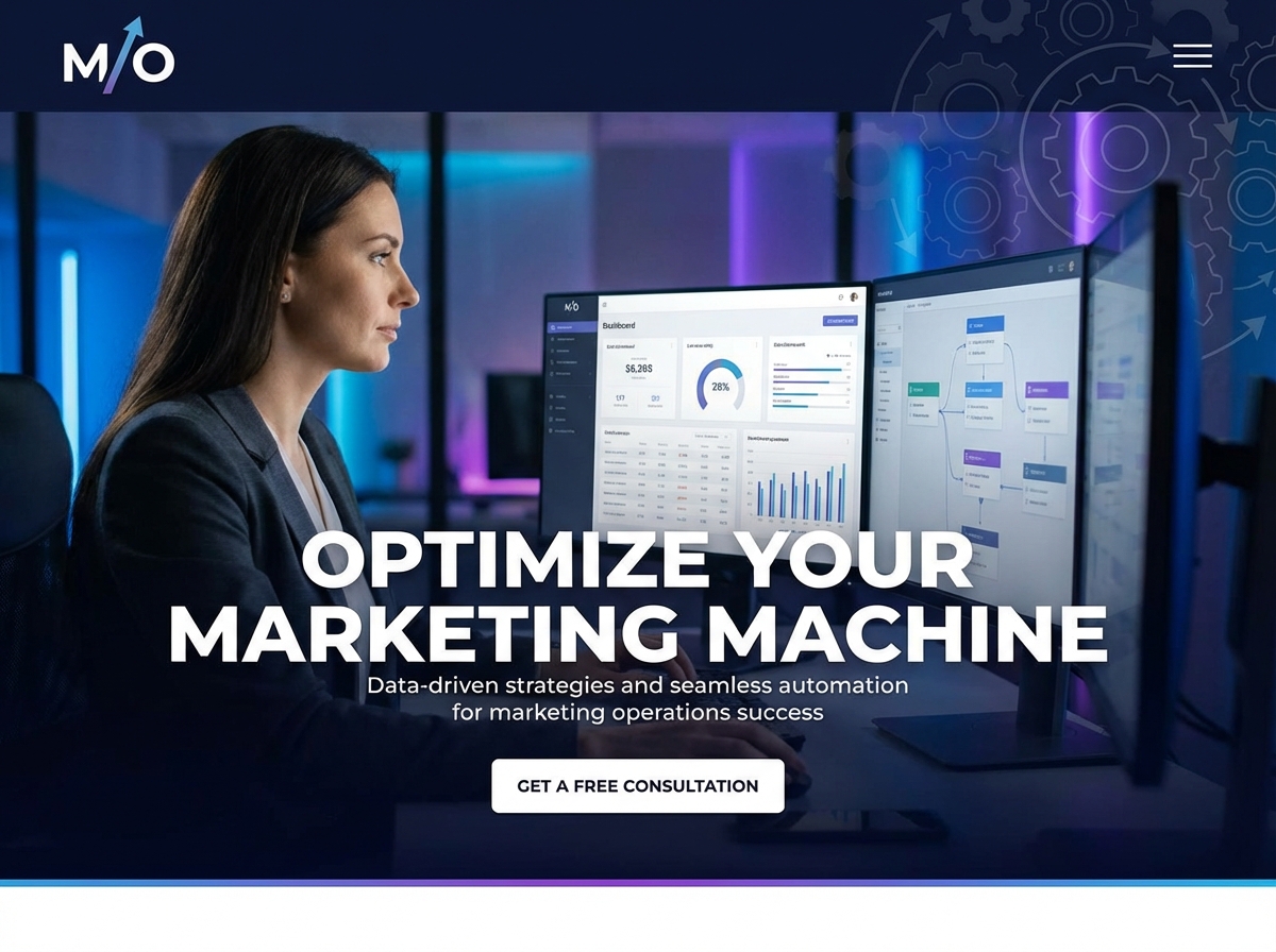 Build a High-Impact Portfolio for a Marketing Operations Specialist website preview