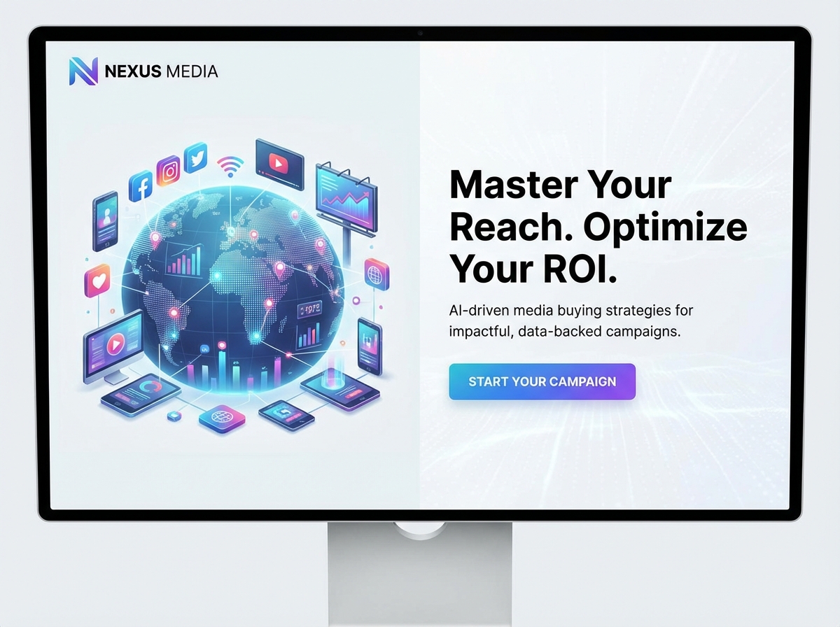 Launch a High-Converting Website for Your Media Buying Services website preview
