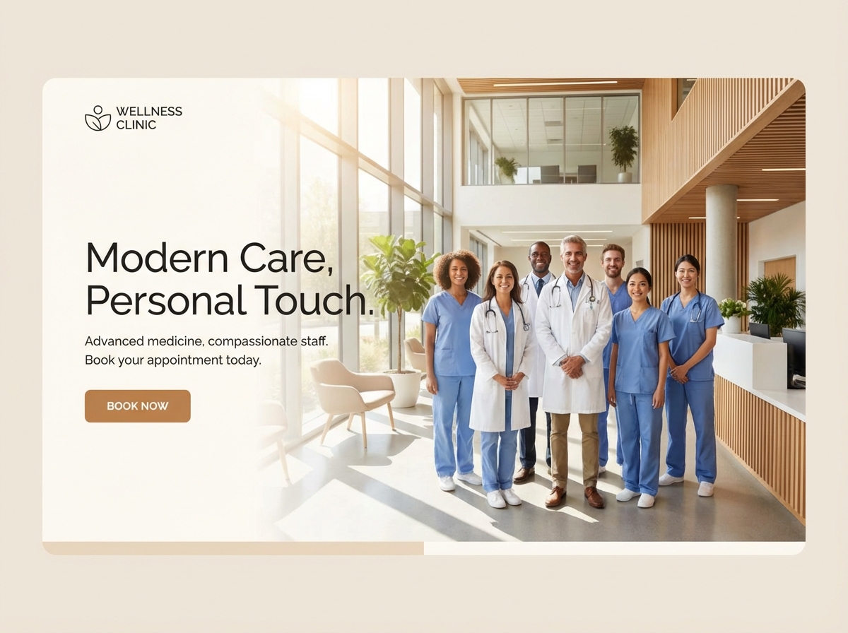 Build a Professional Medical Office Website website preview