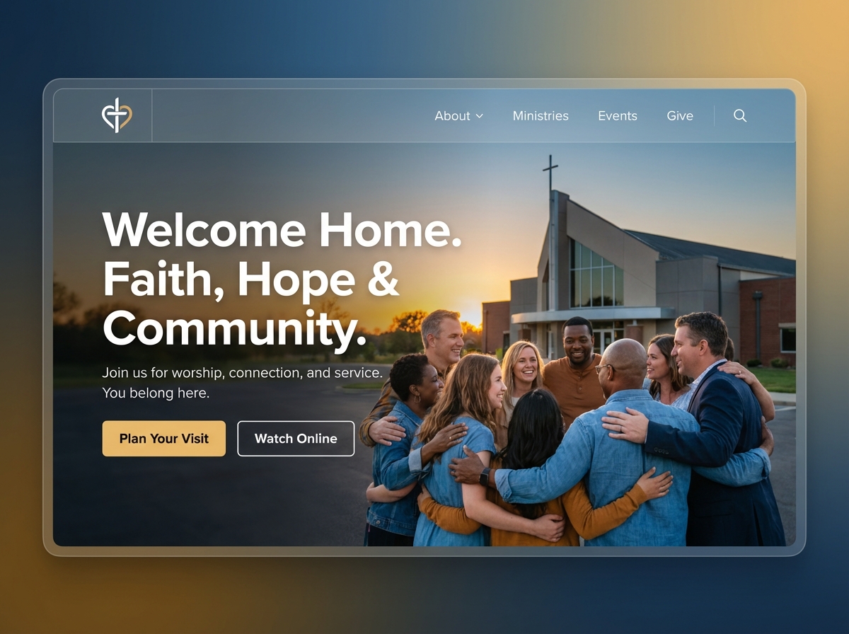 Build Your Ministry Website website preview