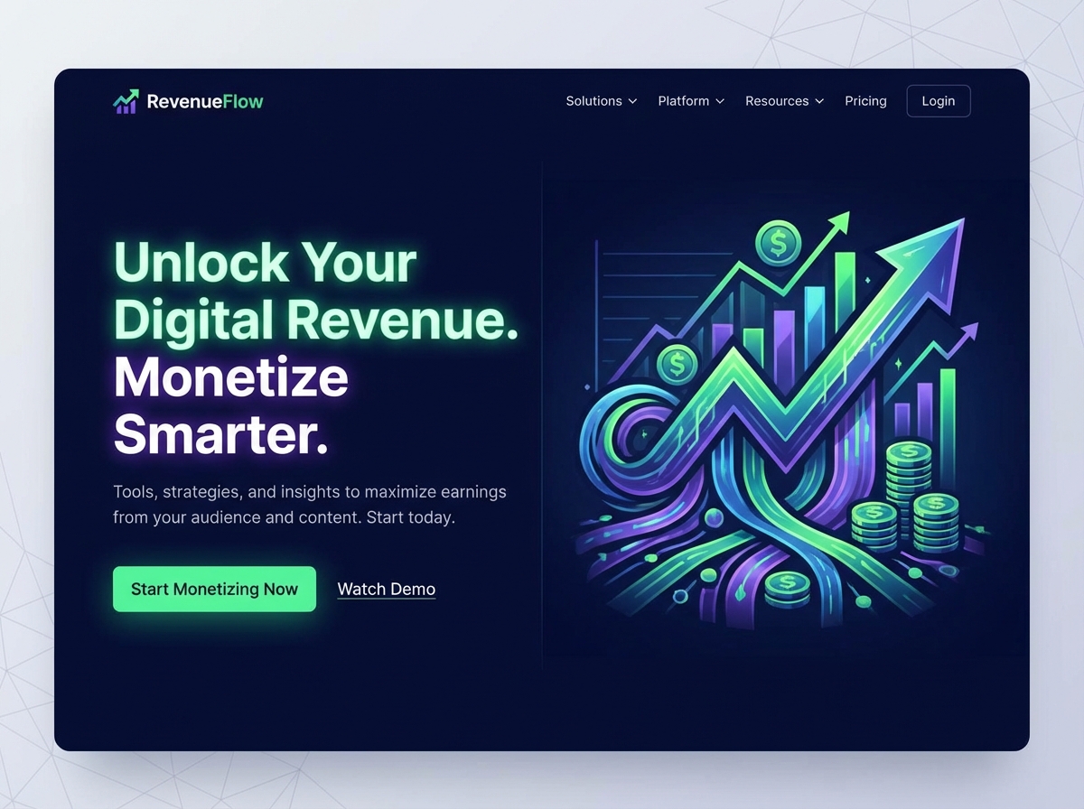 Unlock Your Potential with Grigora's Built-in Monetization Tools website preview