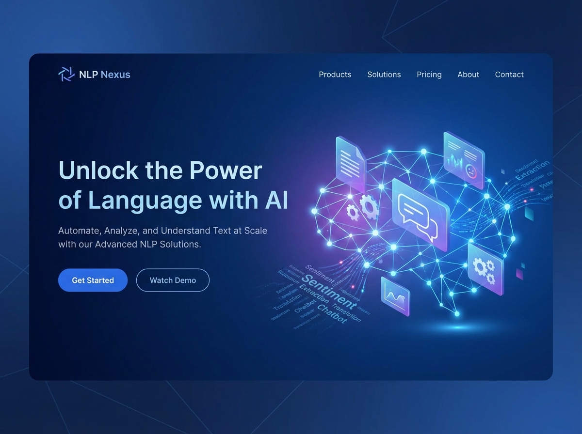 Launch Cutting-Edge AI with Our website preview