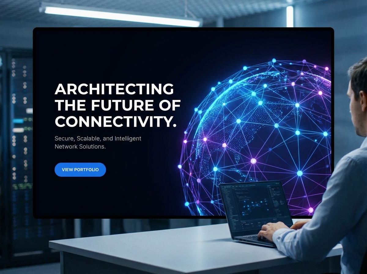 Build Your Professional Network Architect Website website preview