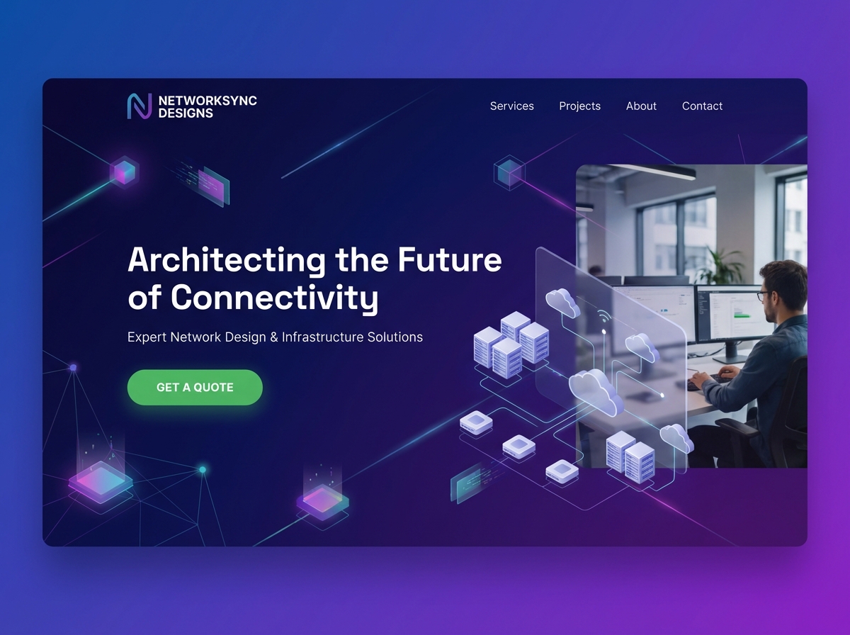 Build Your Professional Network Designer Portfolio Today website preview