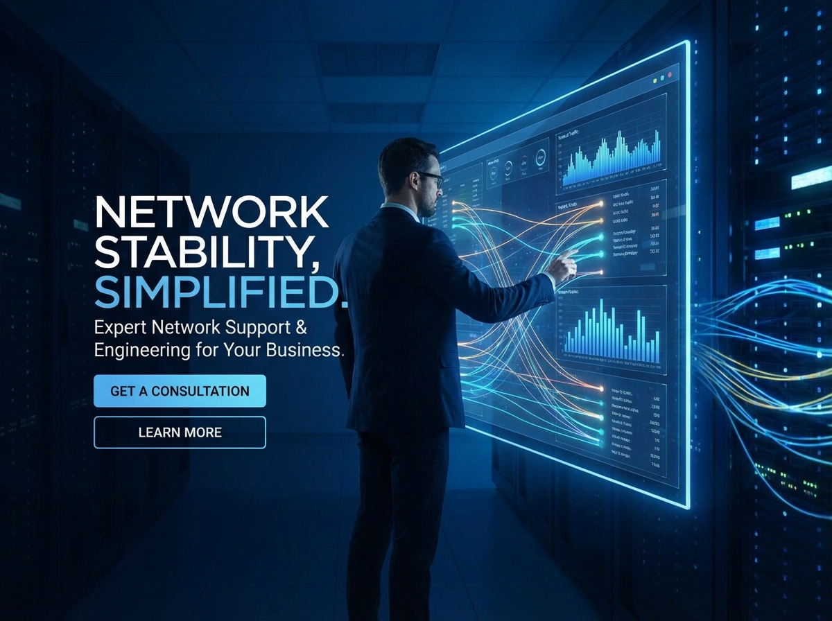 Build Your Professional Network Support Engineer Website website preview