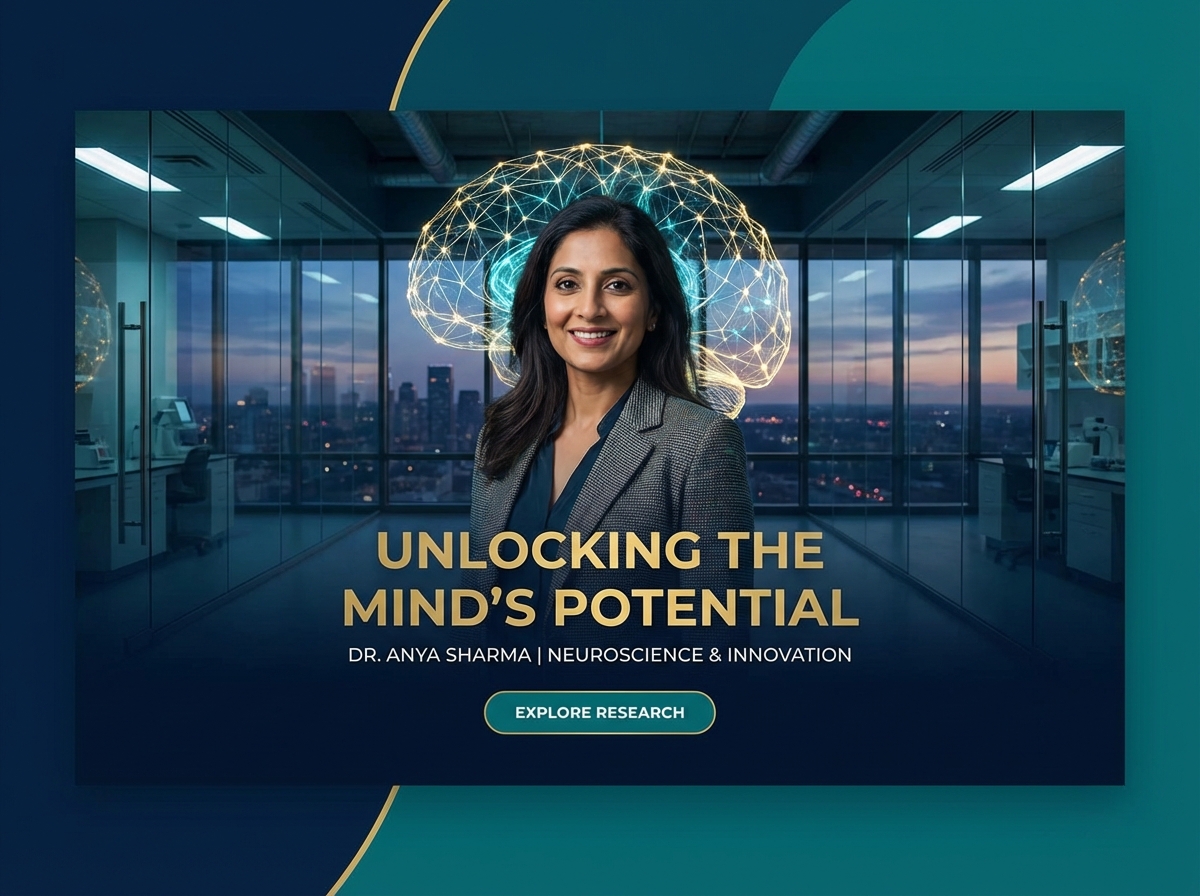 Build Your Professional Neuroscientist Portfolio website preview