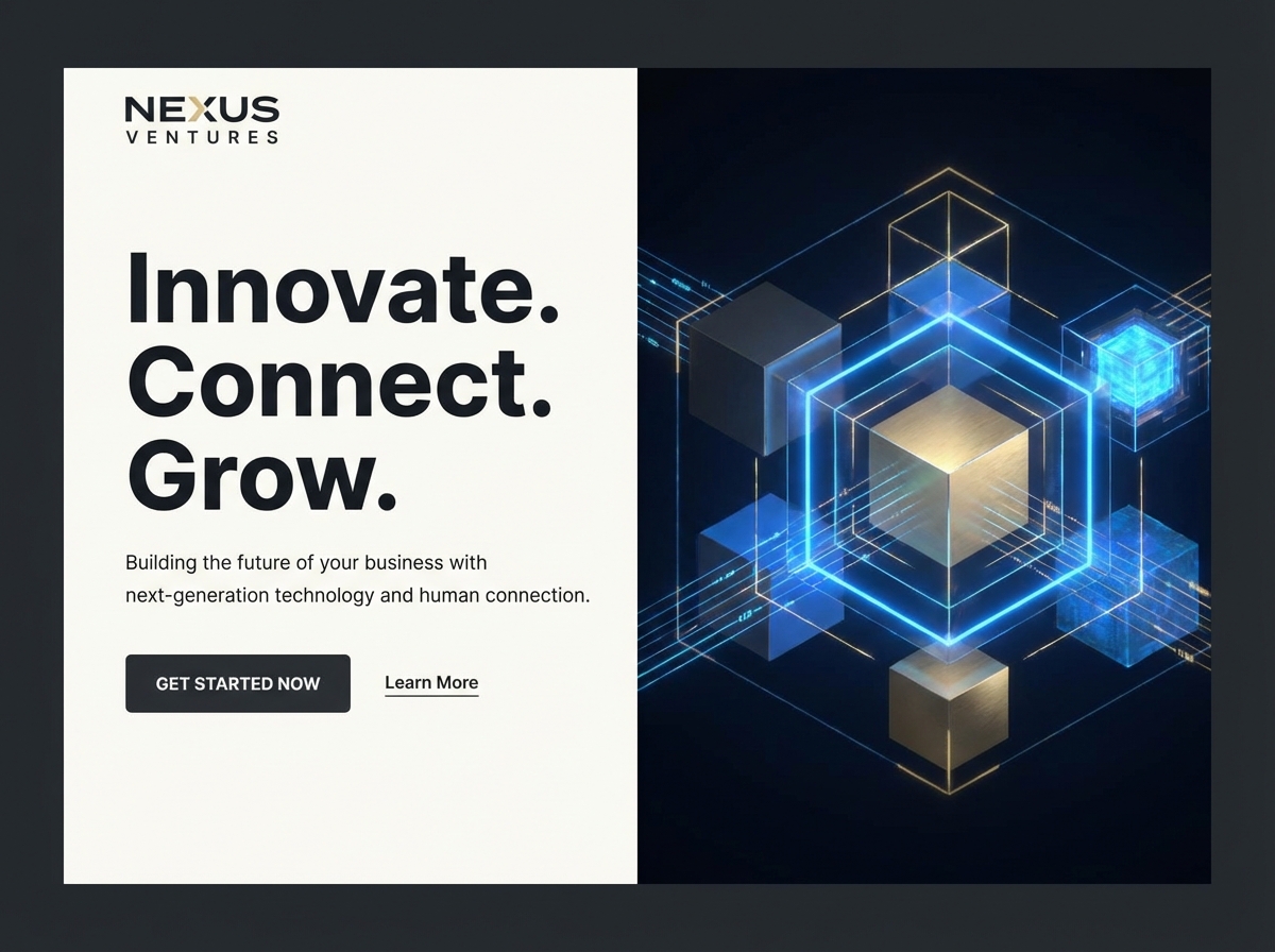 Launch Your Startup with a Stunning New Business Website website preview