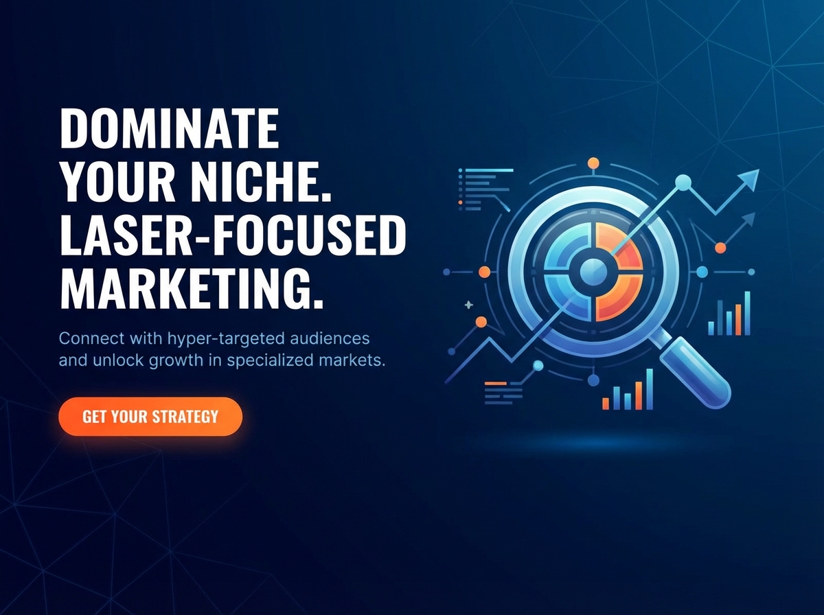 Build a High-Converting Website for Your Niche Marketing Specialist Business website preview