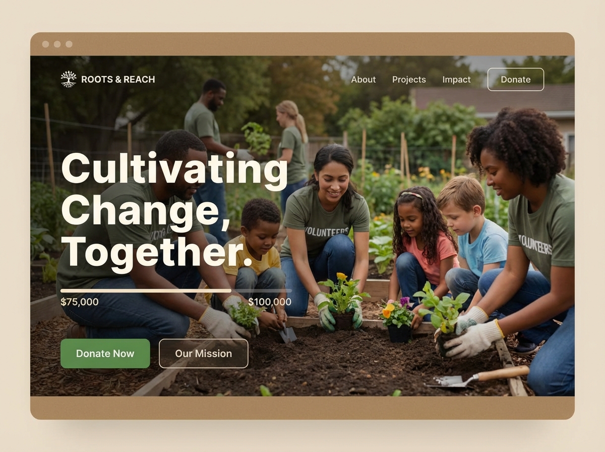 Boost Your Impact with a Powerful Nonprofit Fundraising Website website preview