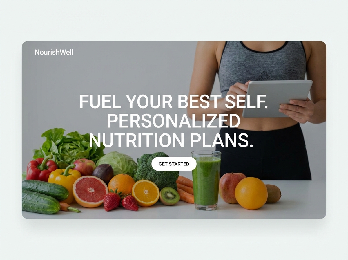 Build Your Expert Nutrition Coaching Website website preview