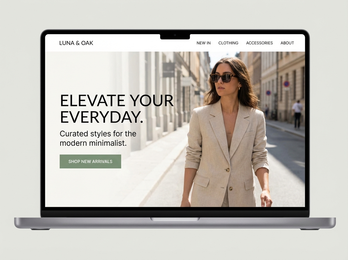 Launch Your Dream Online Boutique website preview