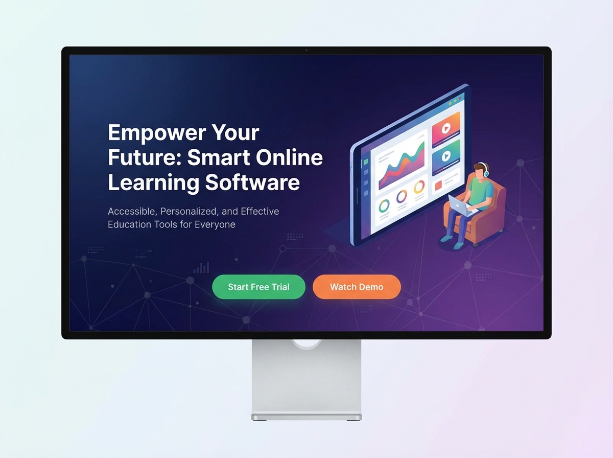 Build Your Online Education Software with Grigora website preview