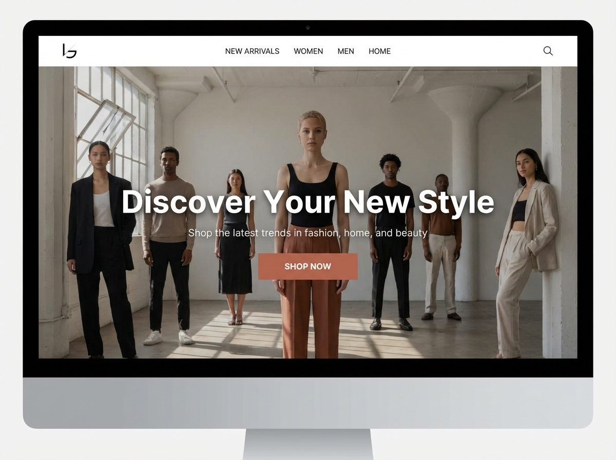 Build a High-Converting Online Retail Website website preview