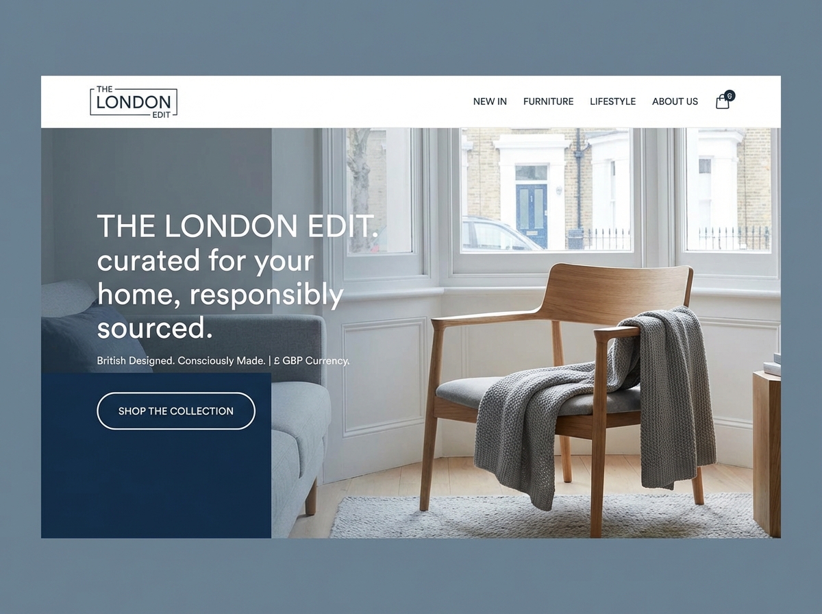 Build Your Successful Online Shop UK website preview