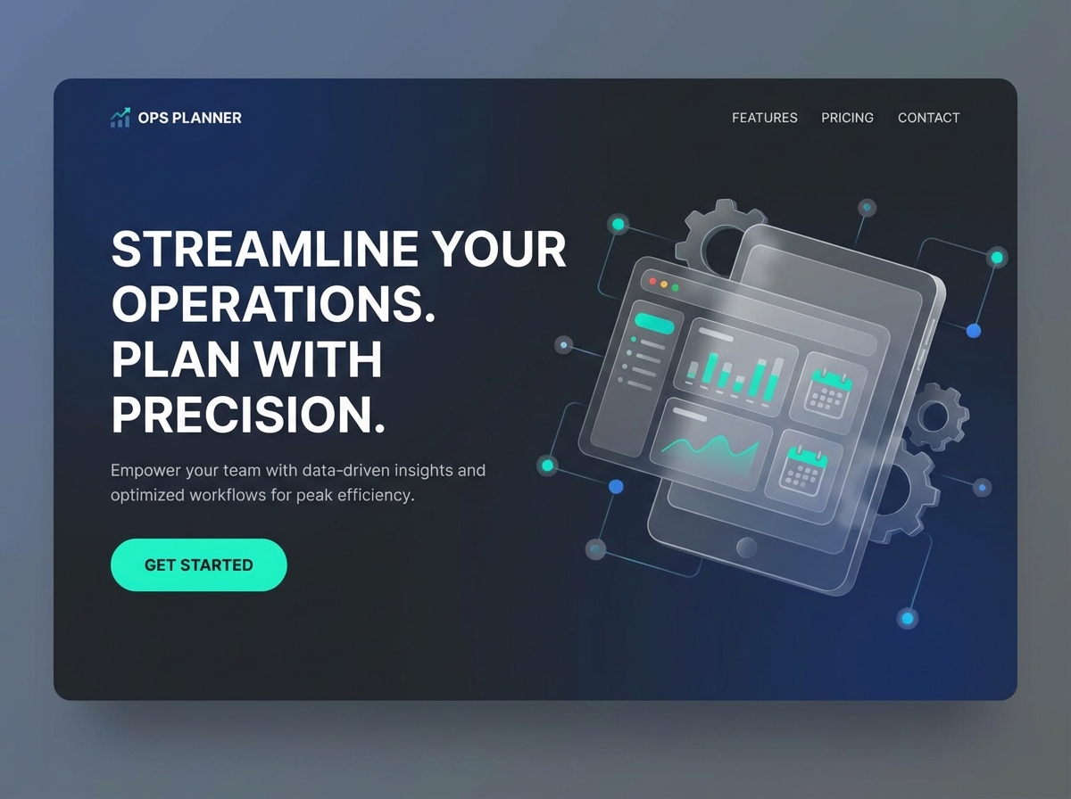 Streamline Your Workflow with the Ultimate Operations Planner website preview