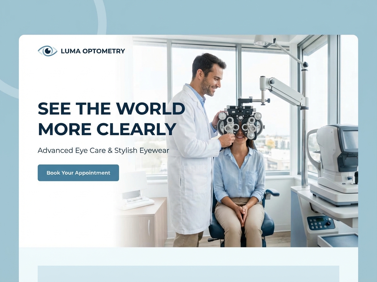 Build a Stunning Optometry Website That Attracts More Patients website preview
