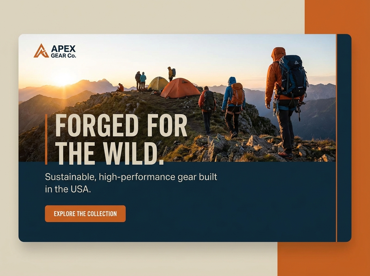 Build Your Powerful Outdoor Gear Manufacturing Website website preview