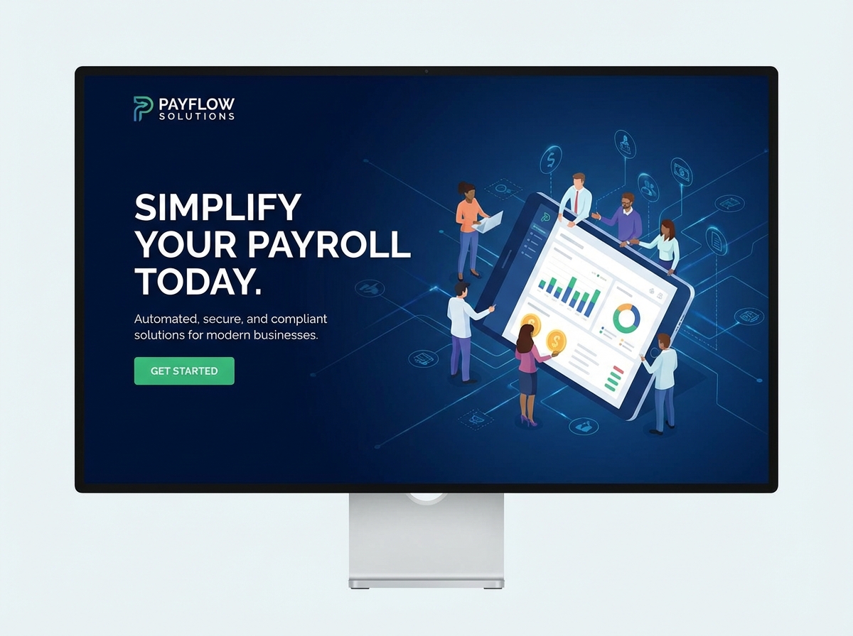 Streamline Your Business with Effortless Payroll Services website preview