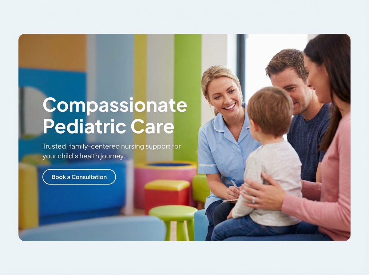 Build Your Professional Pediatric Nurse Website website preview