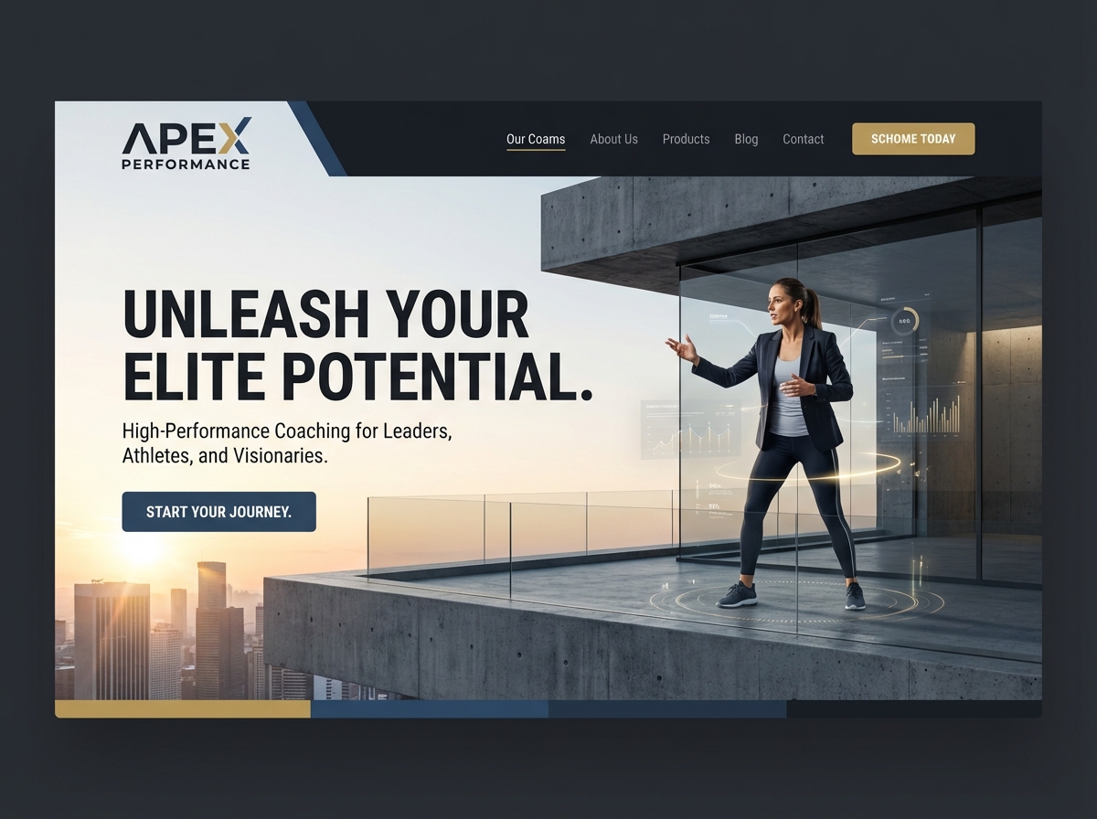 Build a High-Impact Website for Your Coaching Business website preview