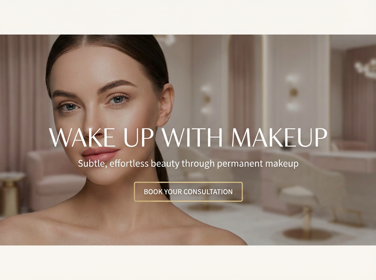 Build a Stunning Permanent Makeup Website that Attracts Clients website preview