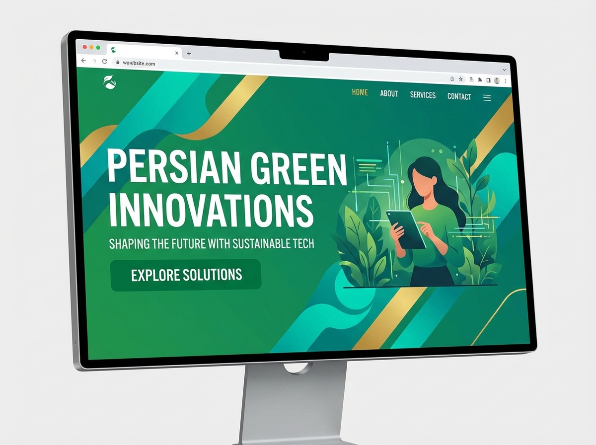 Mastering the Allure of <span class="gradient-text">Persian Green Color</span> website preview