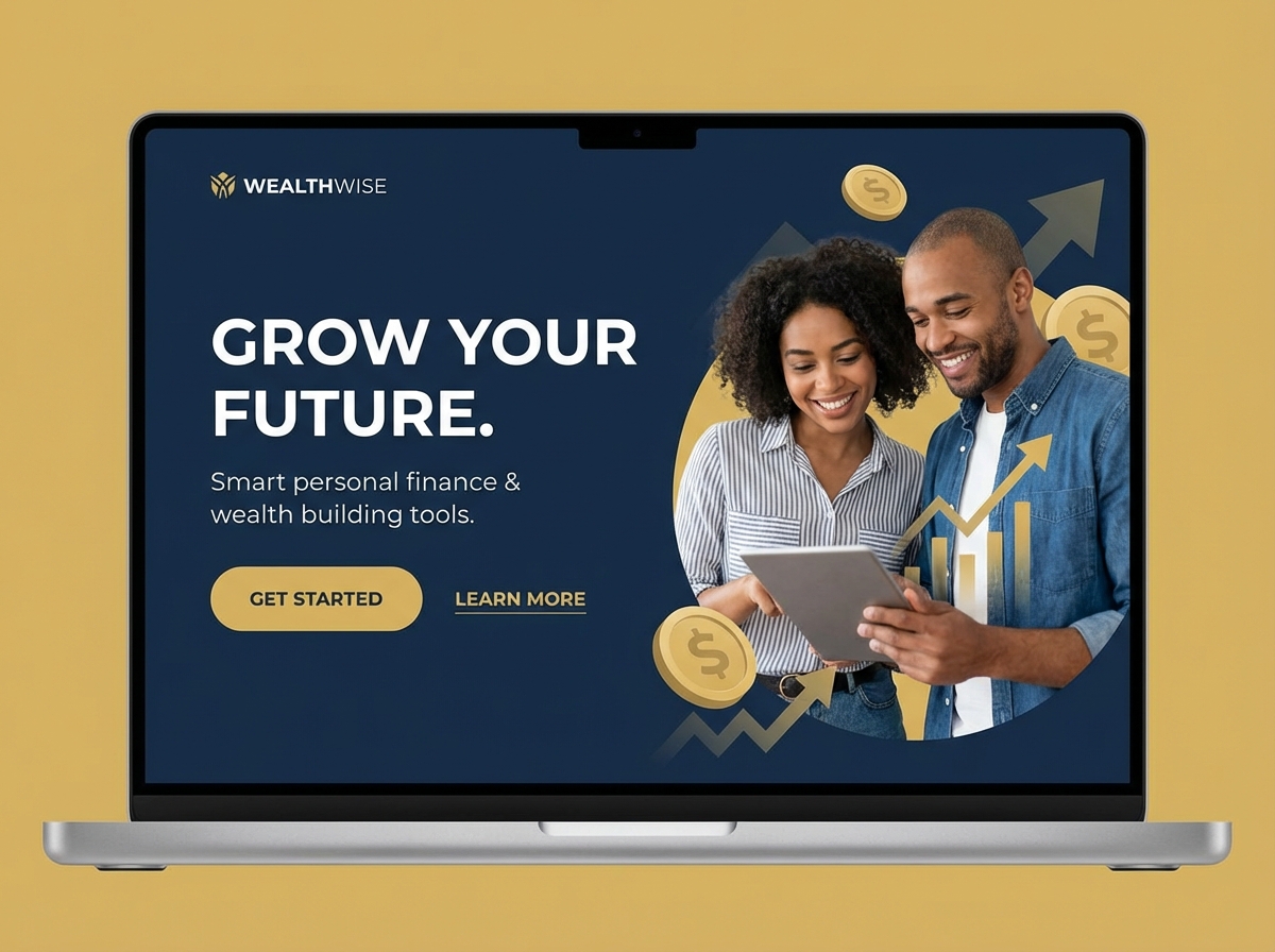 Build Your Personal Finance & Wealth Website website preview
