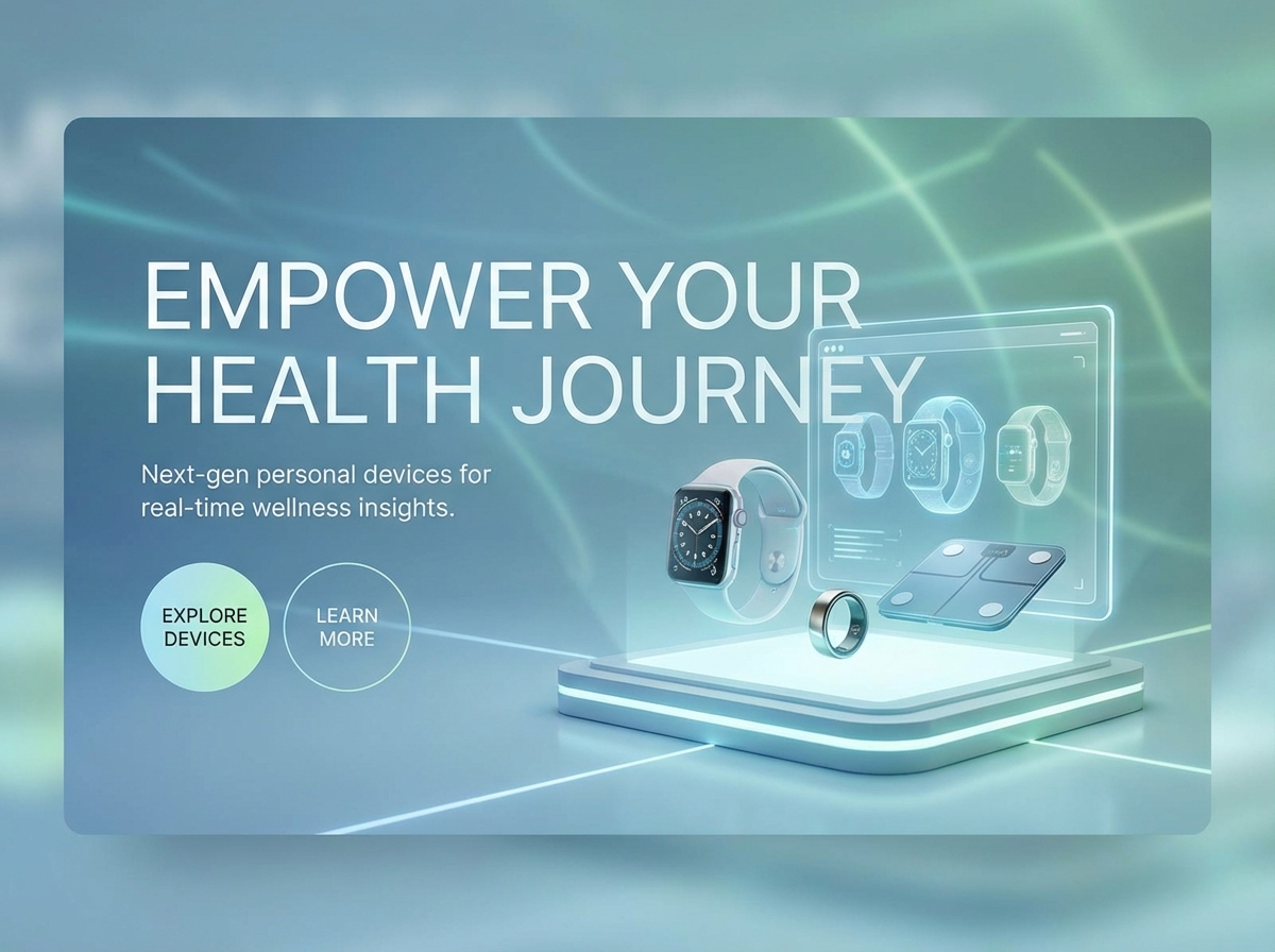 Build Your Online Presence for Personal Health Devices website preview
