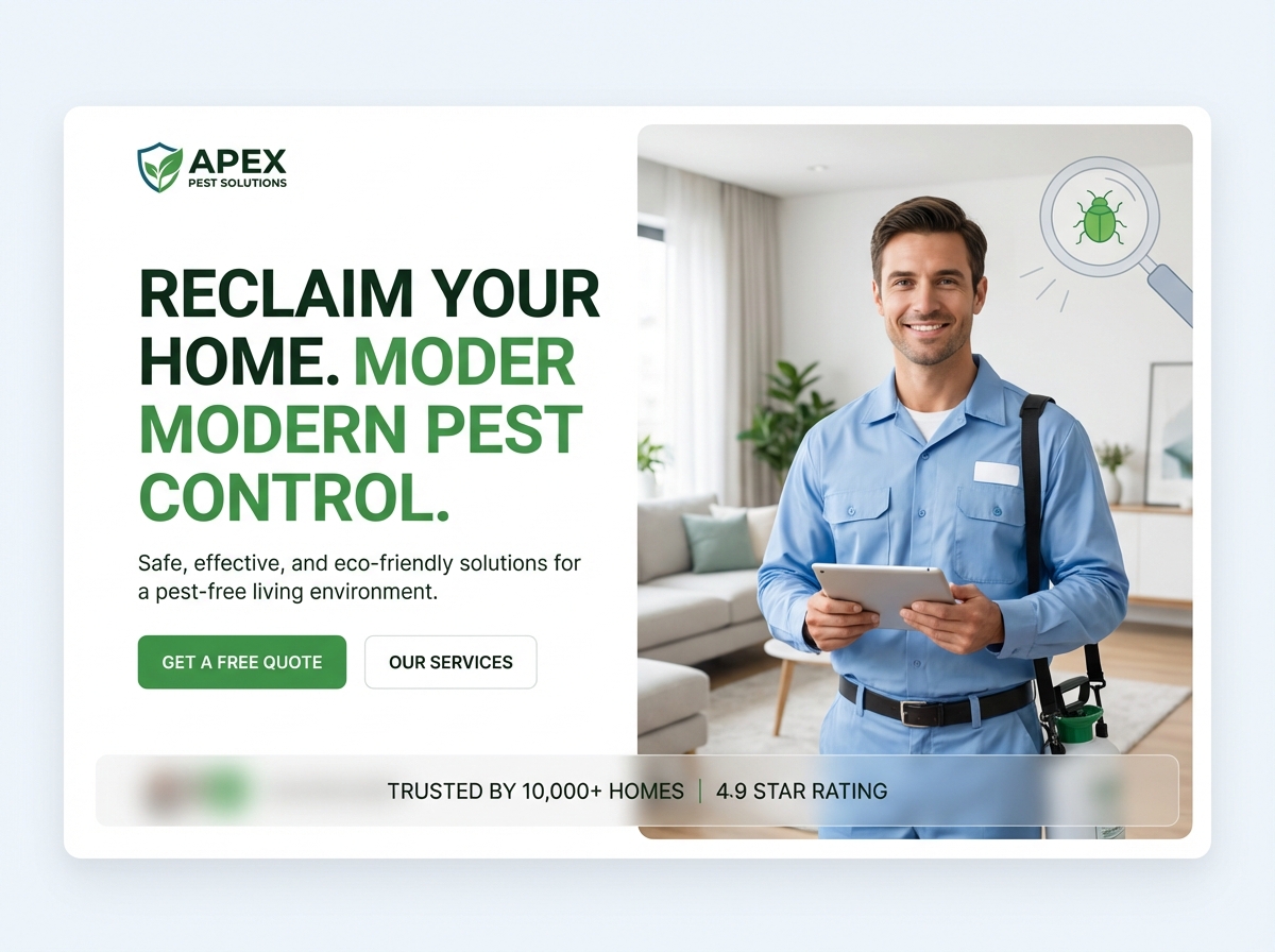 Build a Powerful Online Presence for Your Pest Control Business website preview