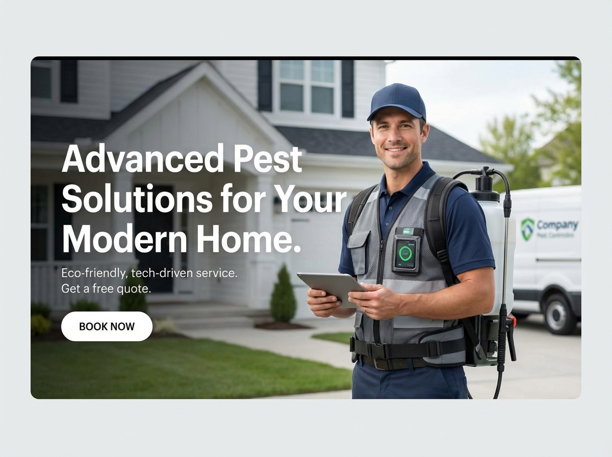 Build Your Authority as a Pro Pest Control Technician website preview