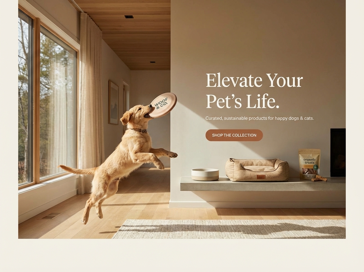 Launch Your Online Store with Grigora, the Best AI-Powered Pet Products Website Builder website preview