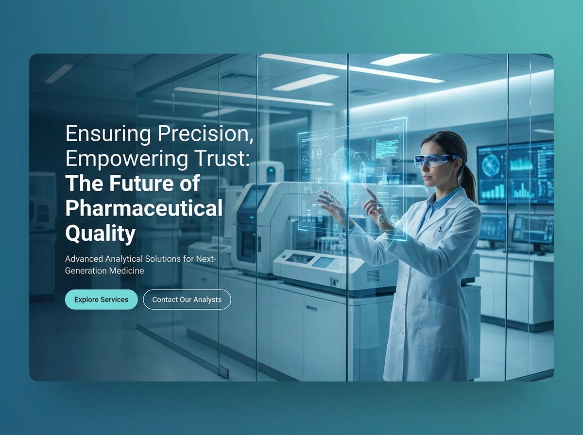 Create Your Standout Pharmaceutical Quality Control Analyst Portfolio website preview