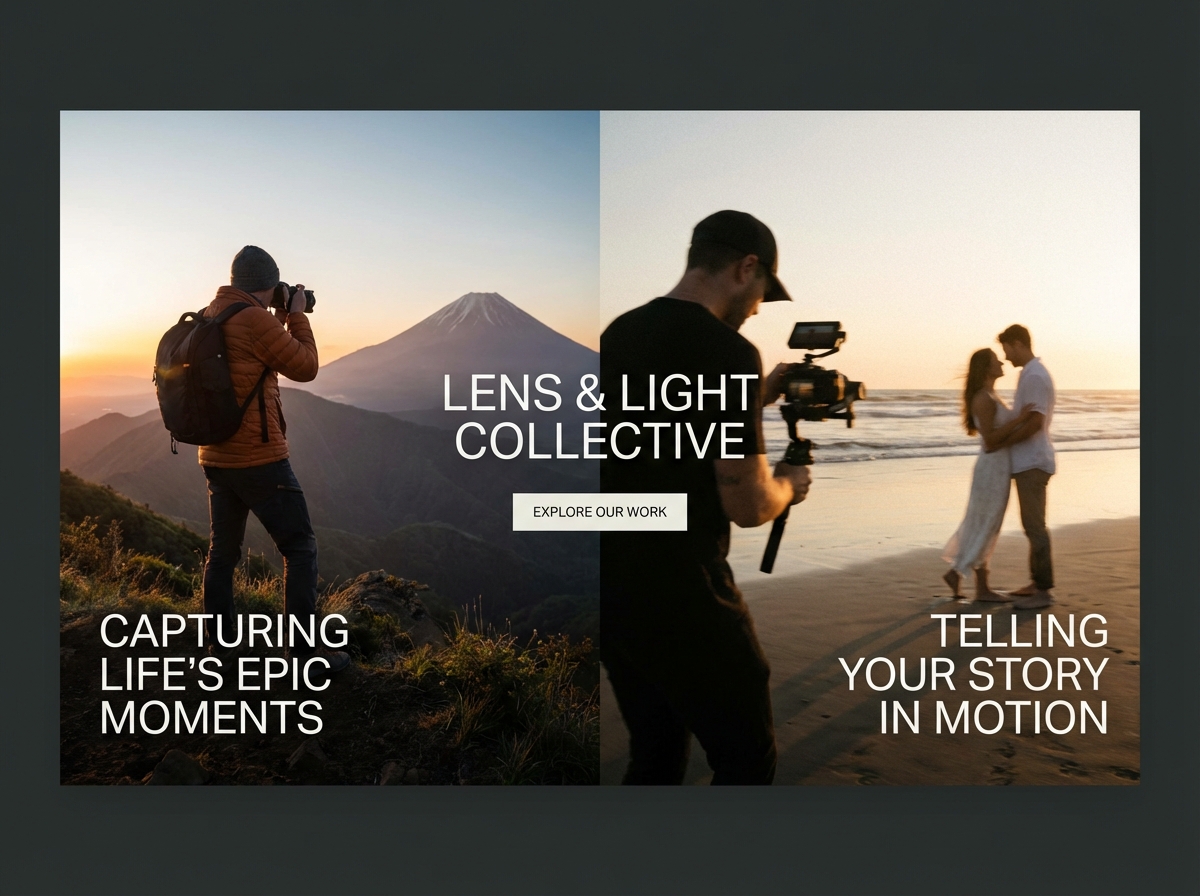 Build a Stunning Online Presence for Your Photography and Videography Services website preview