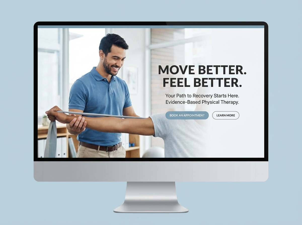 Build Your Authority with a Professional Physical Therapist Website website preview