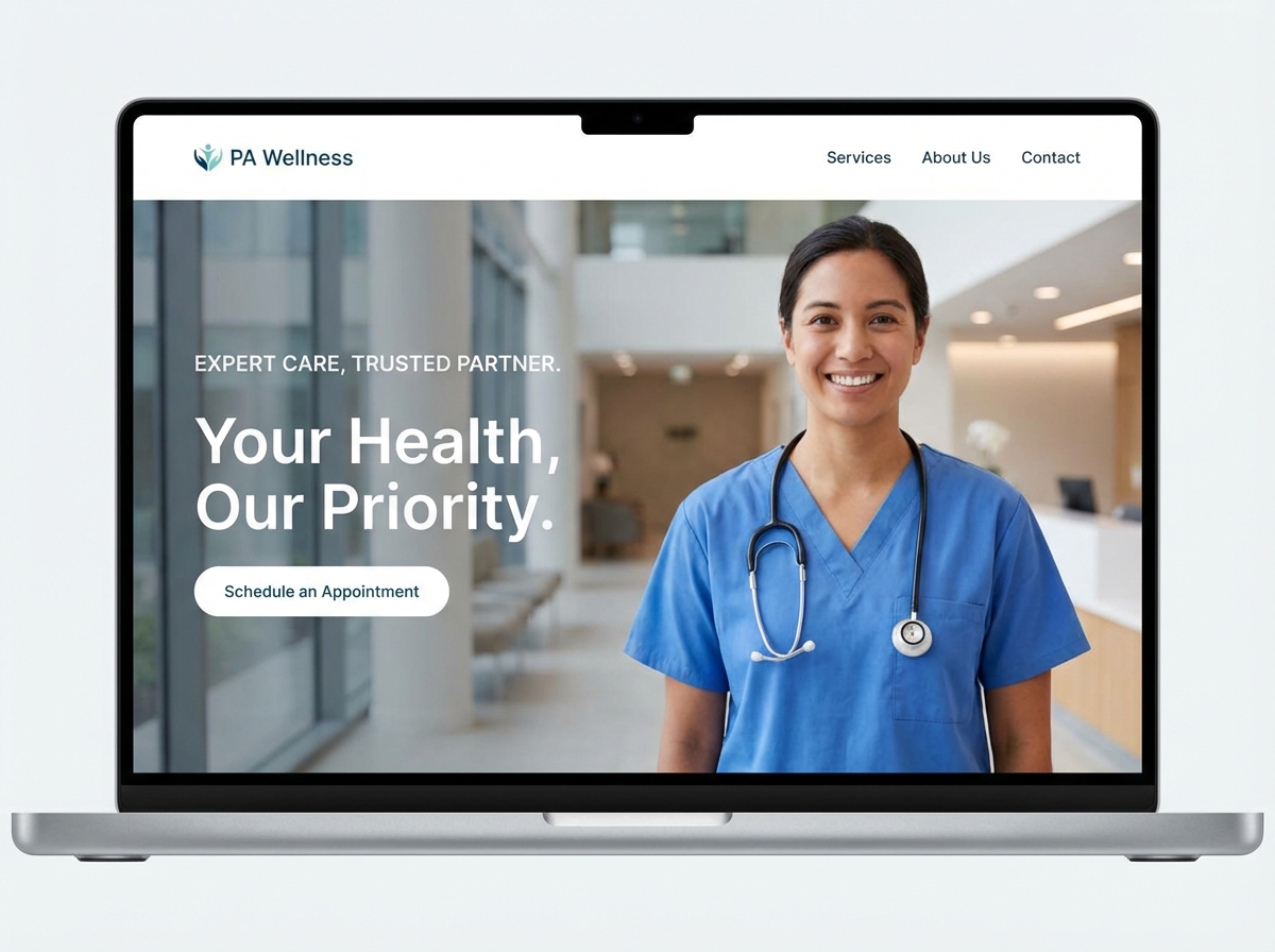 Build Your Professional Physician Assistant Website website preview