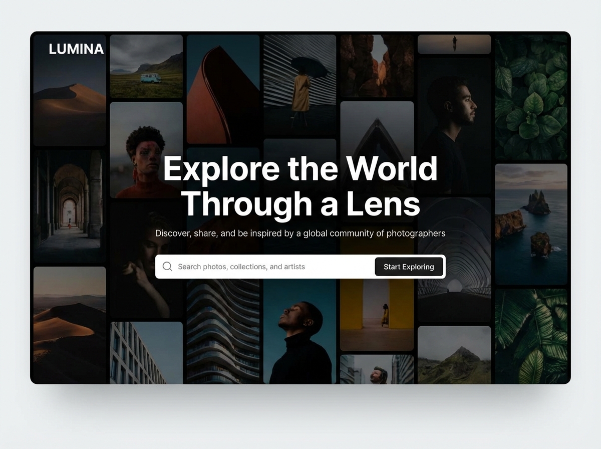 Showcase Your Best Photos with a Stunning Online Portfolio website preview