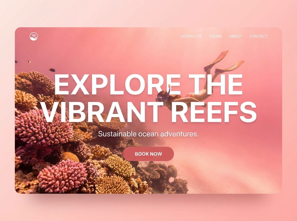 Discover the Perfect Shade of Pink Coral Color website preview