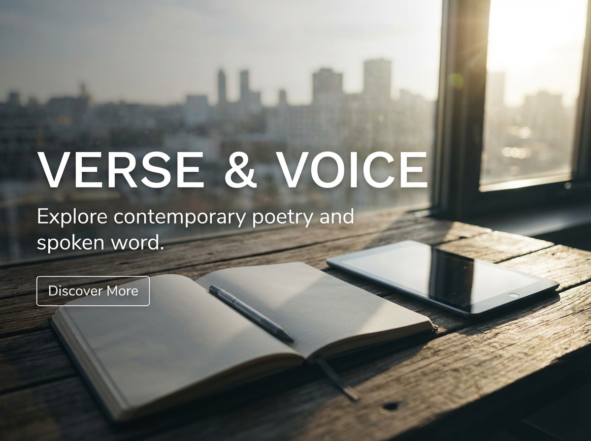 Build Your Poetic World with Grigora's Website for Poets website preview