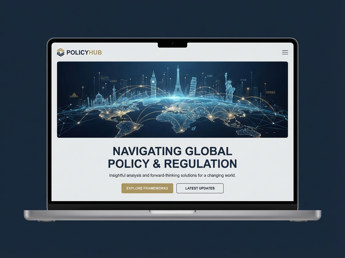 Build Dynamic Websites for Policy & Regulatory website preview