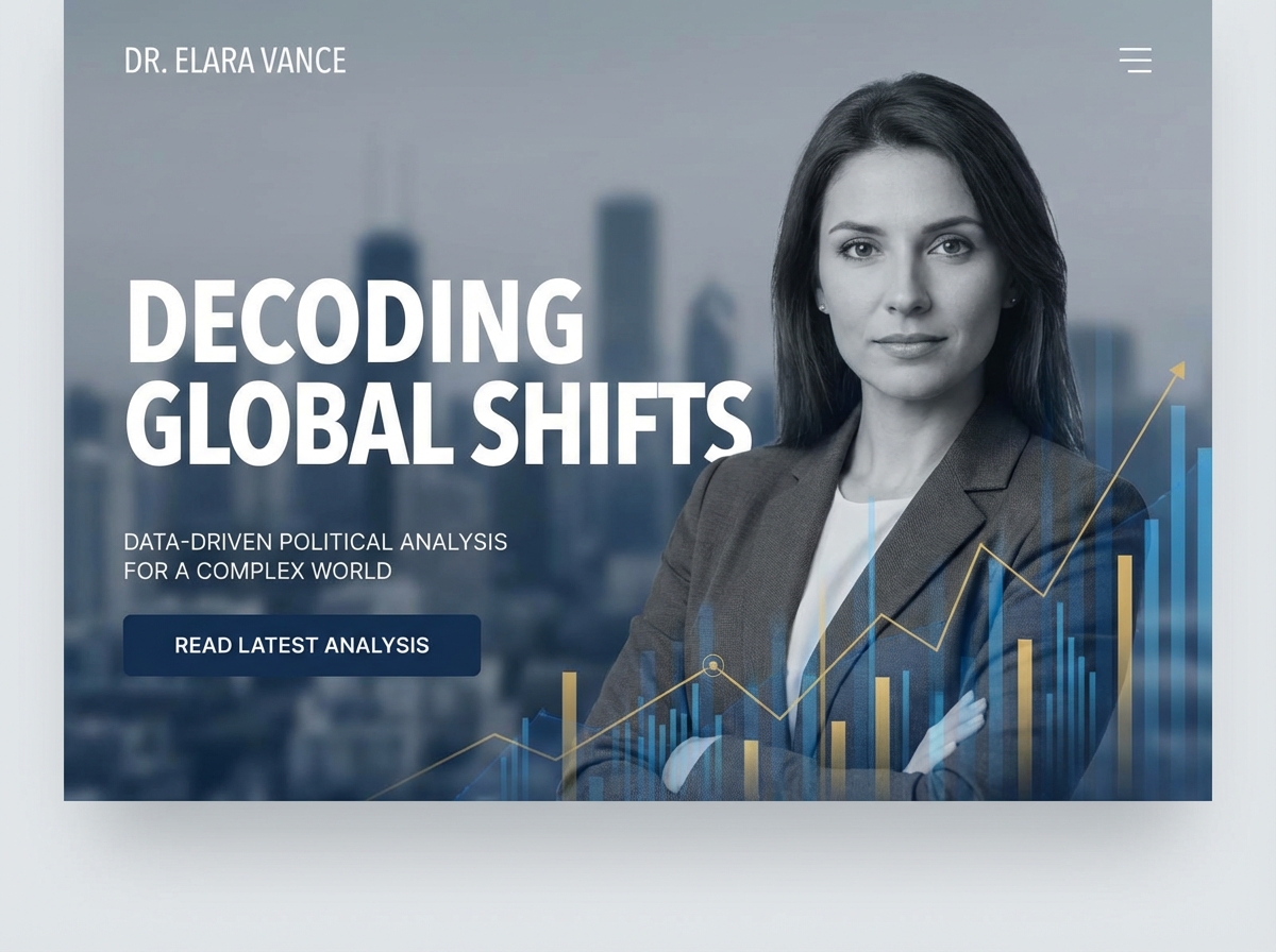 Build Your Influence: A Powerful Online Platform for Political Analysts website preview