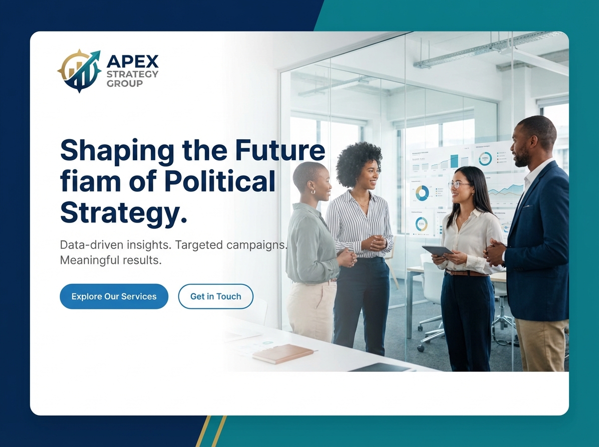 Build Winning Campaigns with a Powerful Digital Political Strategy website preview