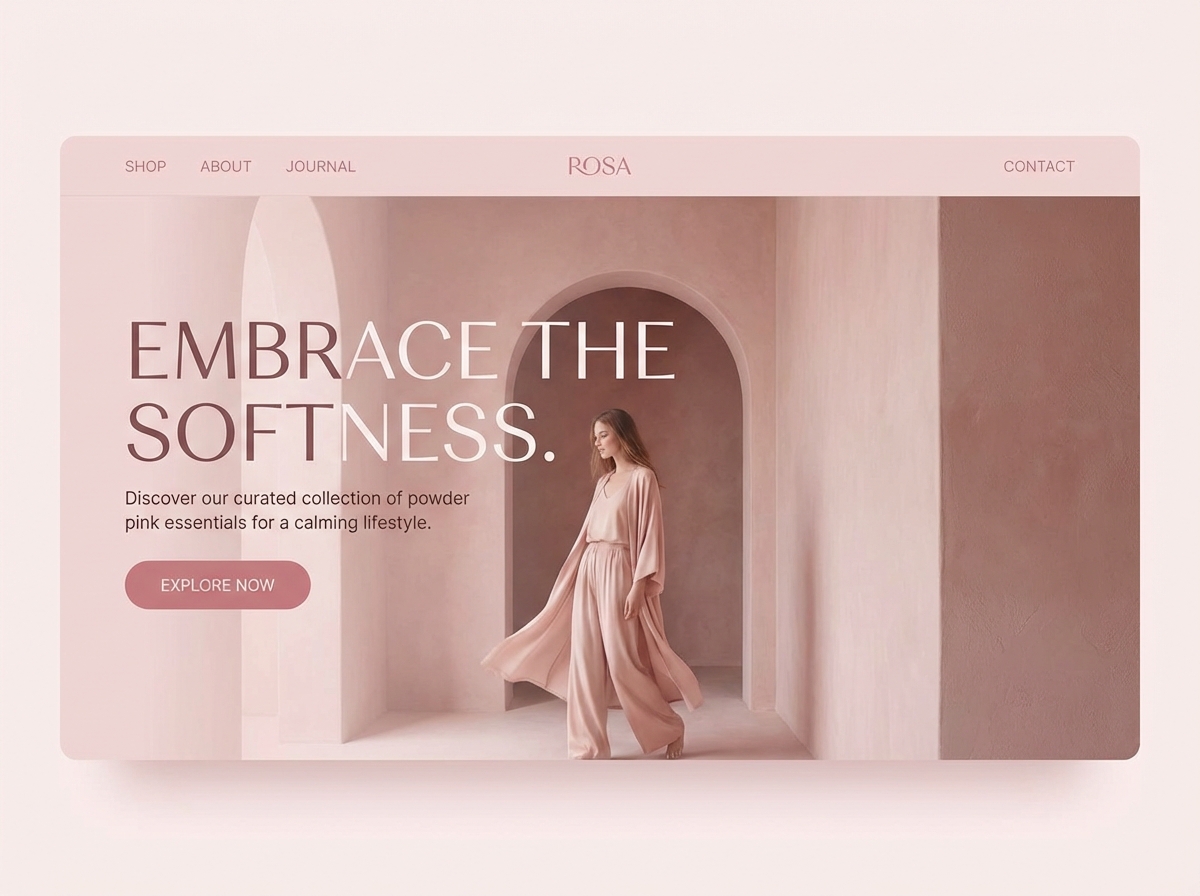 Build a Beautiful Website in Soft, Lovely website preview