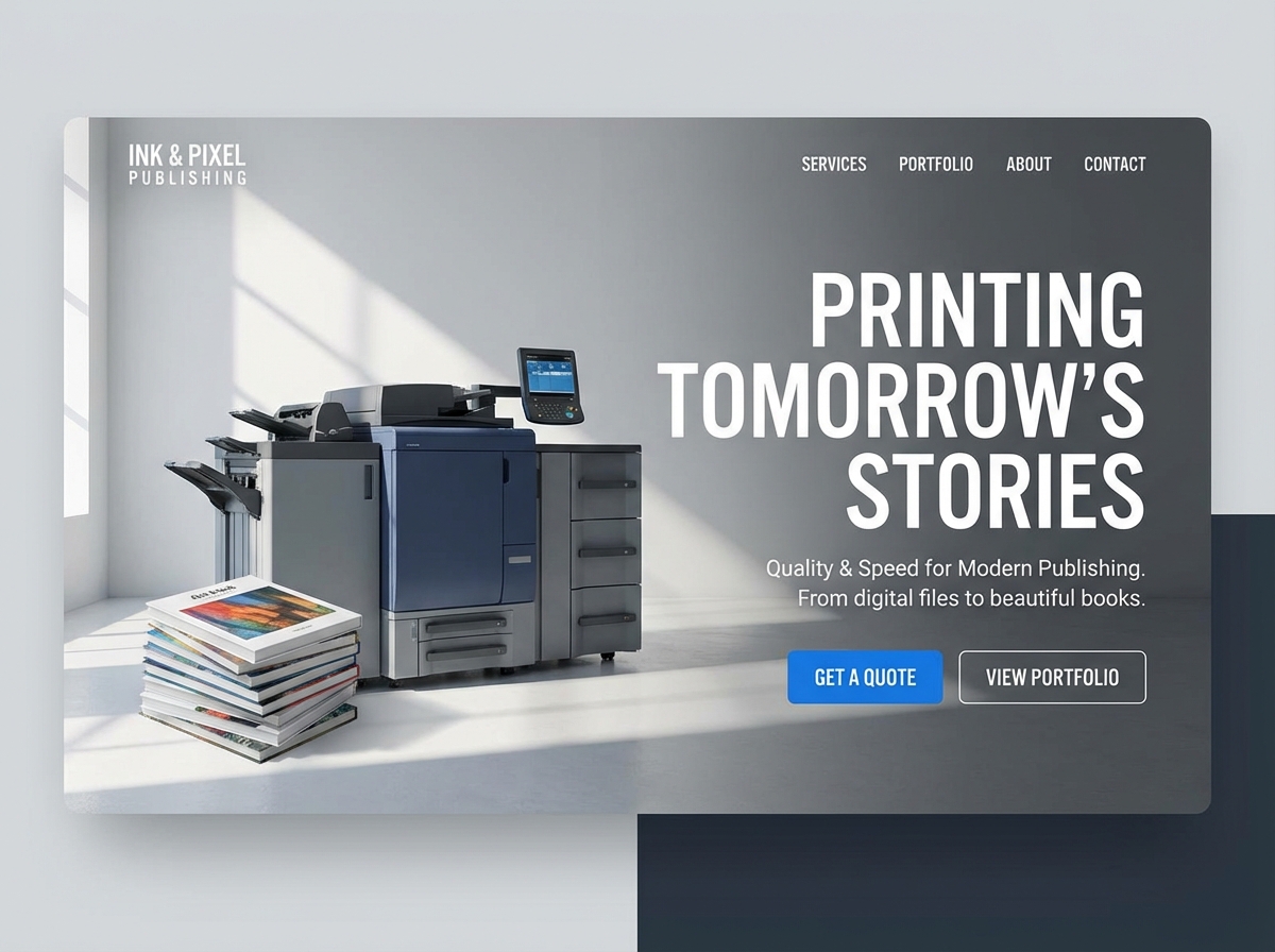 Your Next Masterpiece Starts With Our Powerful Publishing Platform website preview