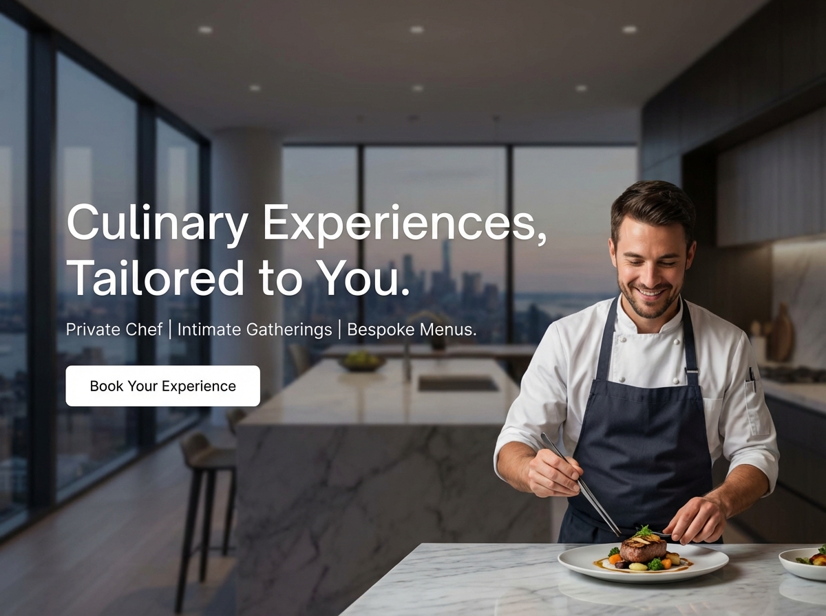 Build Your Premier Private Chef Website website preview